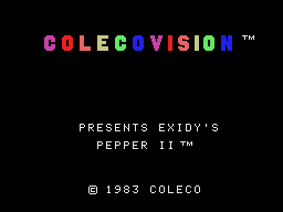 Pepper II screenshot 3 for Colecovision